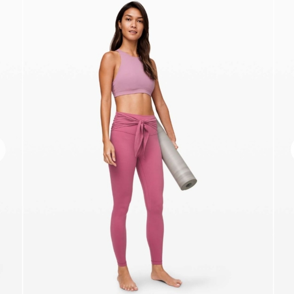 Lululemon Special Edition Align Pant 28". Size 8 in Moss Rose.